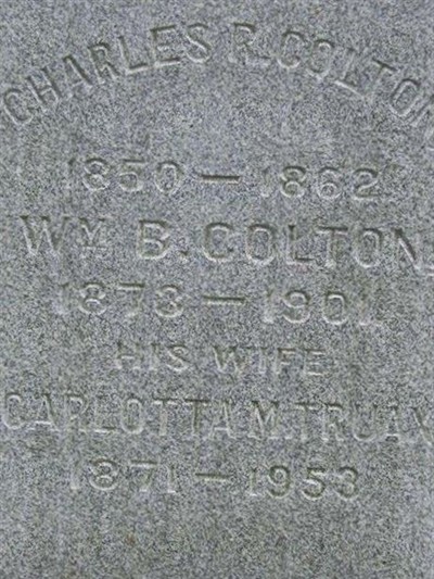 Charles R. Colton on Sysoon