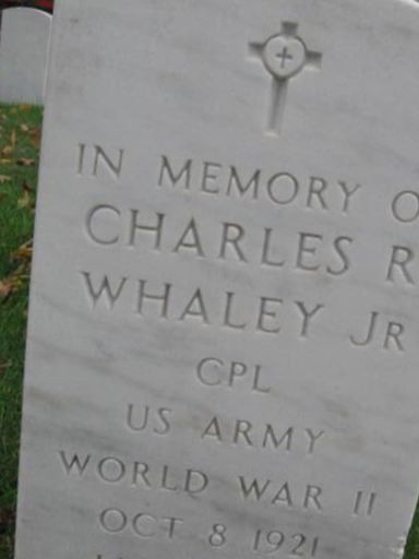 Charles R Whaley, Jr on Sysoon