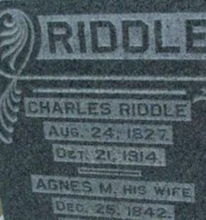 Charles Riddle on Sysoon