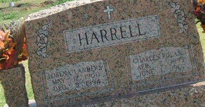 Charles Roland Harrell on Sysoon