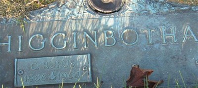 Charles Rufus Higginbotham on Sysoon