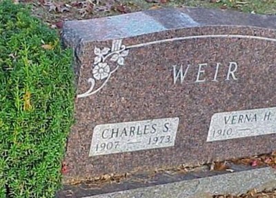 Charles S Weir on Sysoon