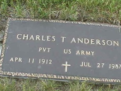 Charles T. Anderson on Sysoon