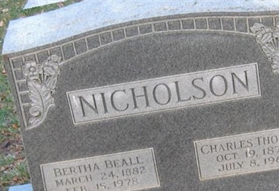 Charles Thomas Nicholson on Sysoon