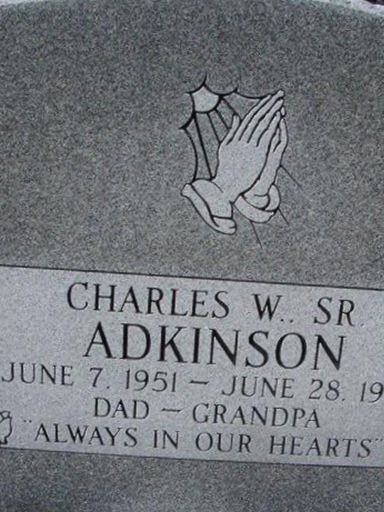Charles W. Adkinson, Sr on Sysoon