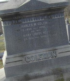 Charles W. Coleman on Sysoon