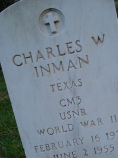 Charles W Inman on Sysoon