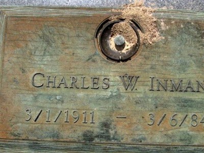 Charles W. Inman on Sysoon