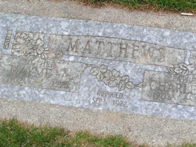 Charles W Matthews on Sysoon