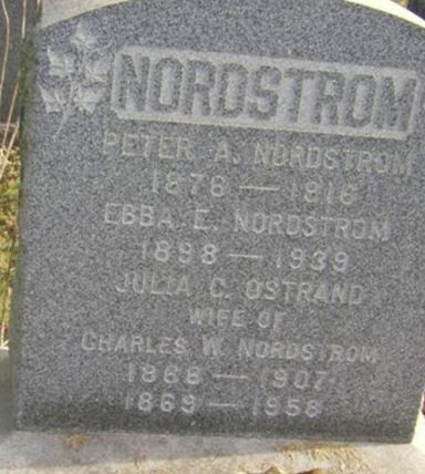 Charles W Nordstrom on Sysoon