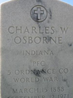 Charles W Osborne on Sysoon