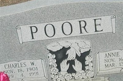 Charles W Poore on Sysoon