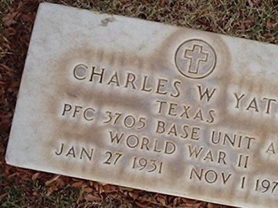Charles W. Yates on Sysoon