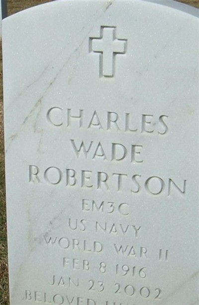 Charles Wade Robertson on Sysoon
