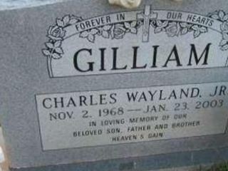 Charles Wayland Gilliam, Jr on Sysoon