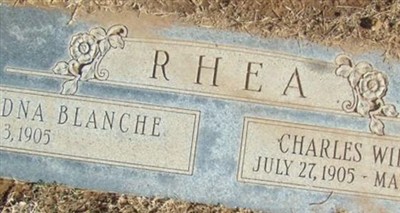 Charles William Rhea on Sysoon
