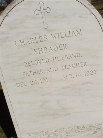 Charles William Shrader on Sysoon