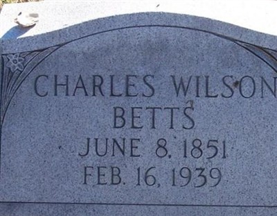 Charles Wilson Betts on Sysoon