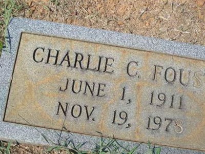 Charlie C Foust on Sysoon