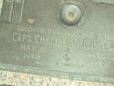 Charlie C Ridgeway on Sysoon