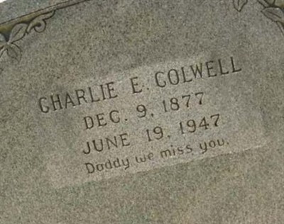 Charlie E. Colwell on Sysoon