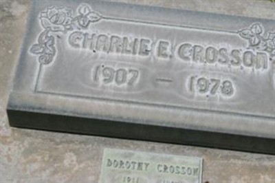 Charlie Evert Crosson on Sysoon
