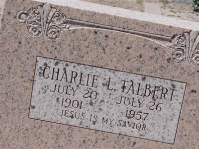 Charlie L Talbert on Sysoon