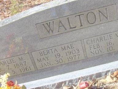 Charlie M Walton on Sysoon