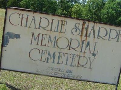Charlie Sharpe Memorial Cemetery on Sysoon