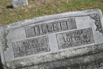 Charlotte Frances "Lottie" Midgett Tillett on Sysoon