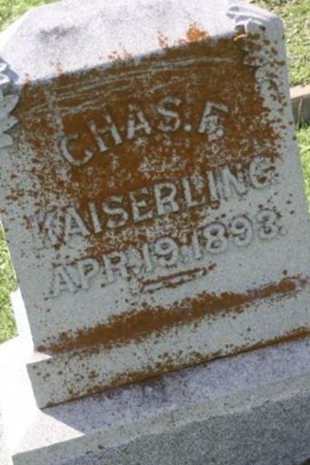 Chas F. Kaiserling on Sysoon