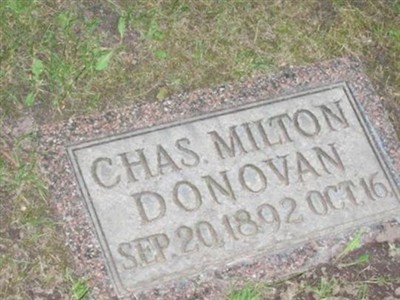 Chas. Milton Donovan on Sysoon