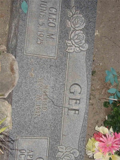 Chas. Raymond (Cherry) Gee on Sysoon