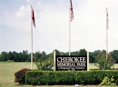 Cherokee Memorial Park on Sysoon