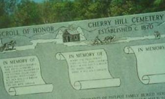 Cherry Hill Cemetery on Sysoon