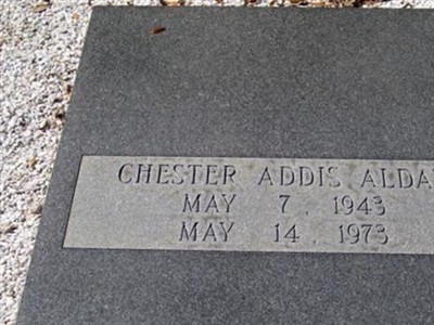 Chester Addis "Shuggie" Alday on Sysoon