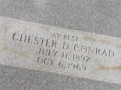 Chester D. Conrad on Sysoon