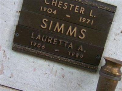 Chester L Simms on Sysoon