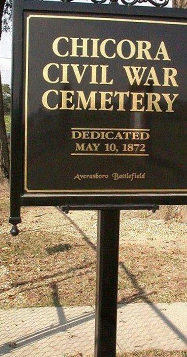 Chicora Civil War Cemetery on Sysoon