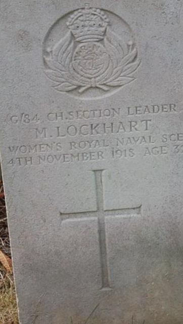Chief Section Leader Mabel Lockhart on Sysoon
