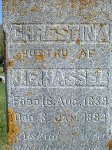 Chrestina Hassel on Sysoon