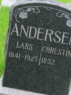 Chrestine Andersen on Sysoon