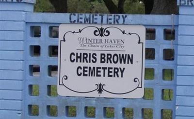 Chris Brown Cemetery on Sysoon