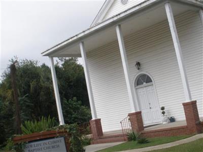 New Life In Christ Baptist Church Cemetery on Sysoon