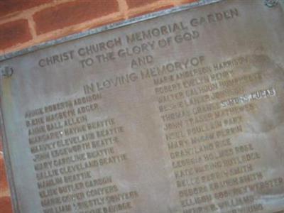 Christ Episcopal Church Cemetery on Sysoon