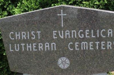 Christ Evangelical Lutheran Cemetery on Sysoon