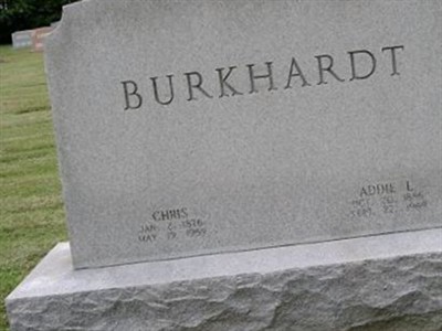 Christian "Chris" Burkhardt, Jr on Sysoon
