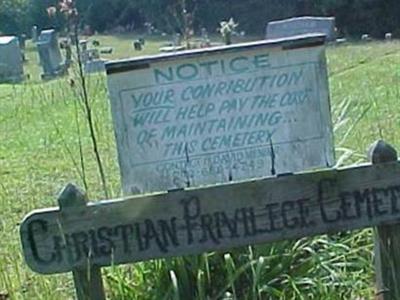 Christian Privilege Cemetery on Sysoon