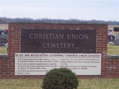 Christian Union Cemetery on Sysoon