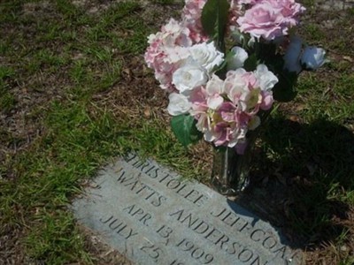 Christolee Jeffcoat Watts Anderson on Sysoon